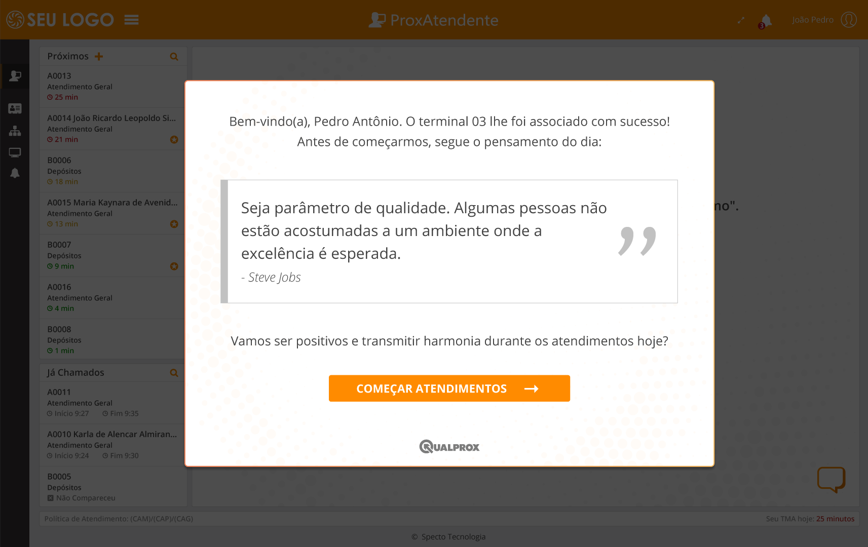 Solução de atendimento proxatendente 3a